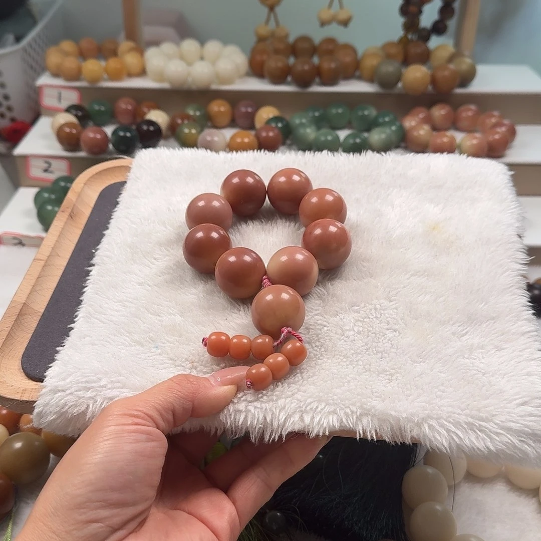 甜***然吊坠菩提根/象牙果卡25微瑕