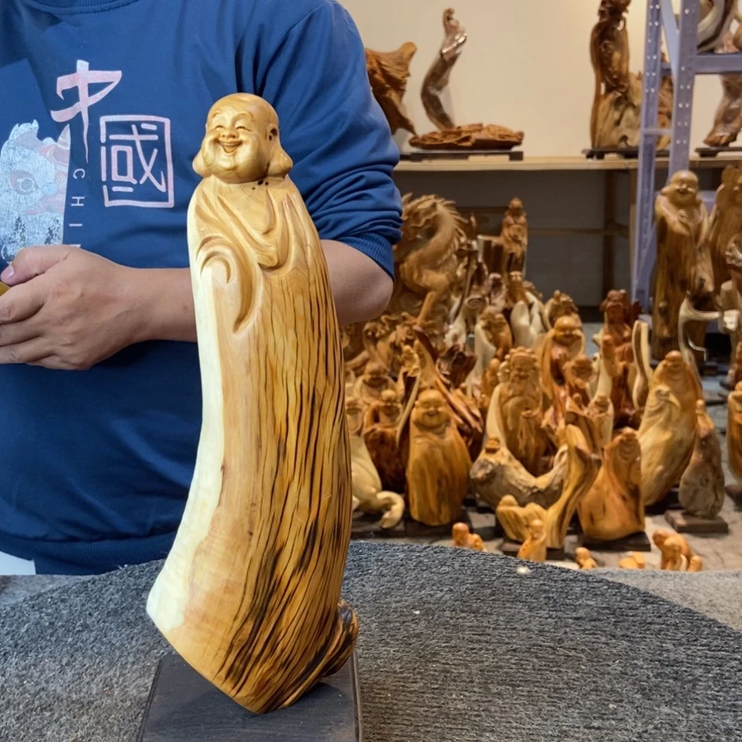 柏木（崖柏）太行崖柏根雕摆件