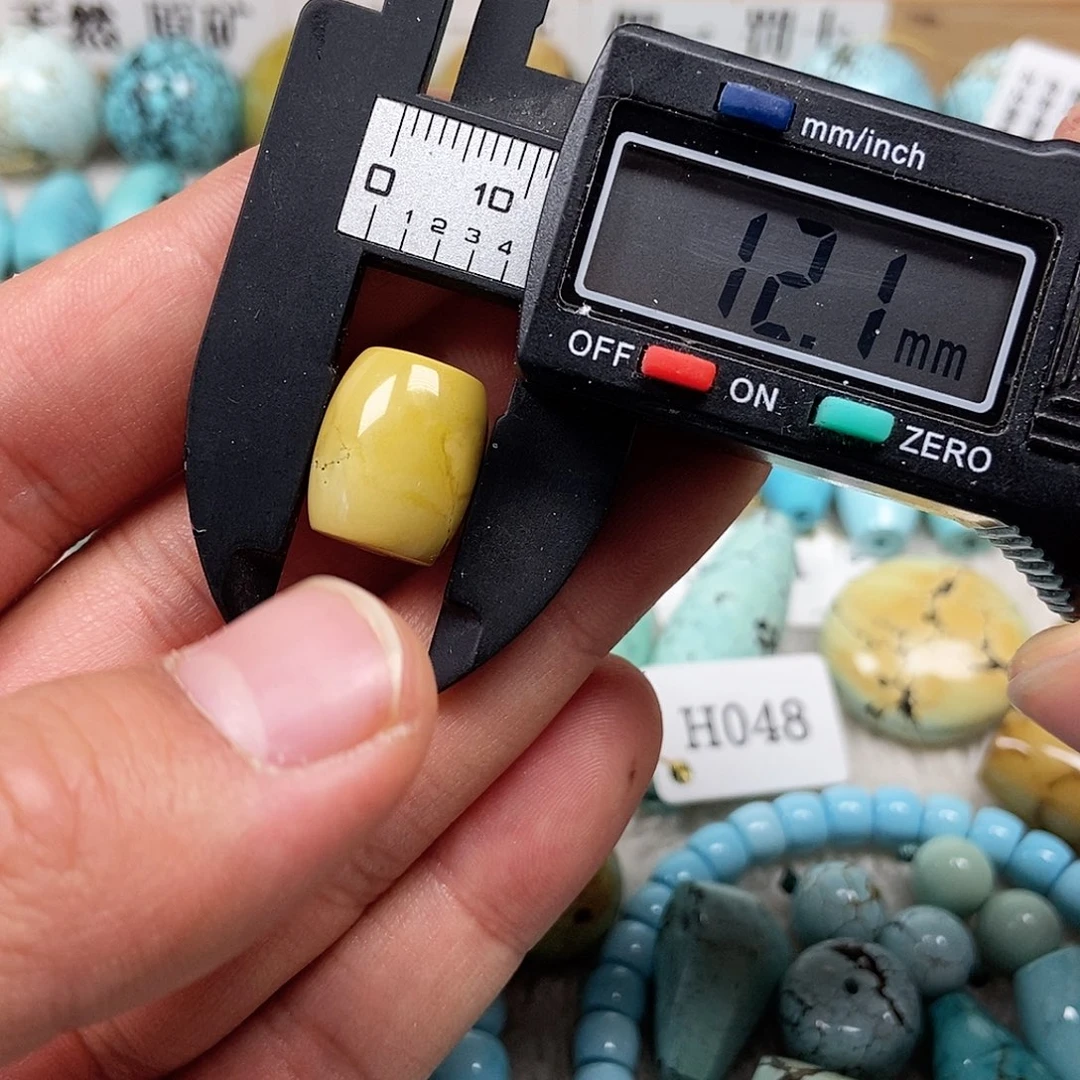 未镶嵌绿松石珠宝半成品