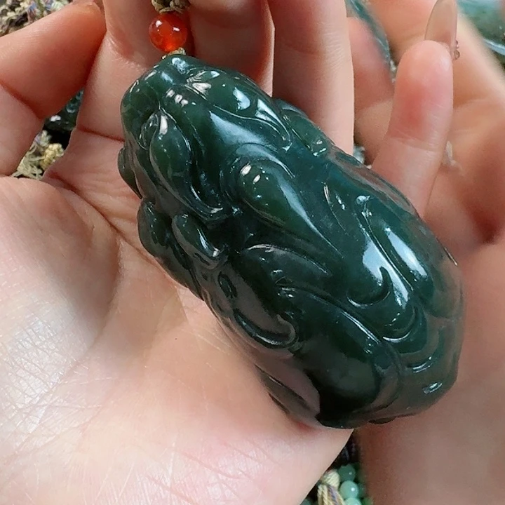 和田玉把件未镶嵌