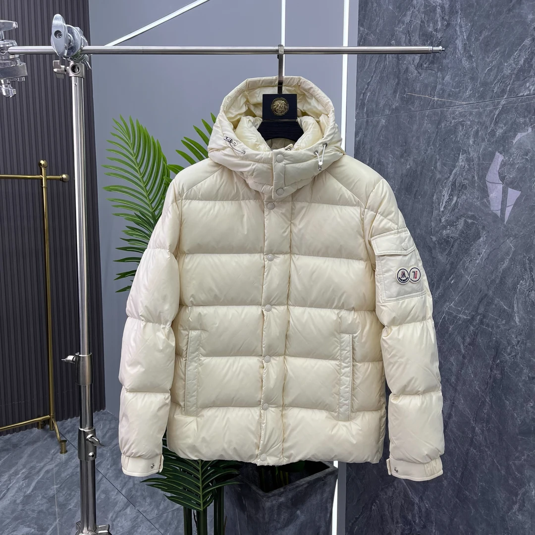 2026新款高端宽松连帽羽绒服男上衣秋冬防寒白鸭绒外套大码羽绒服