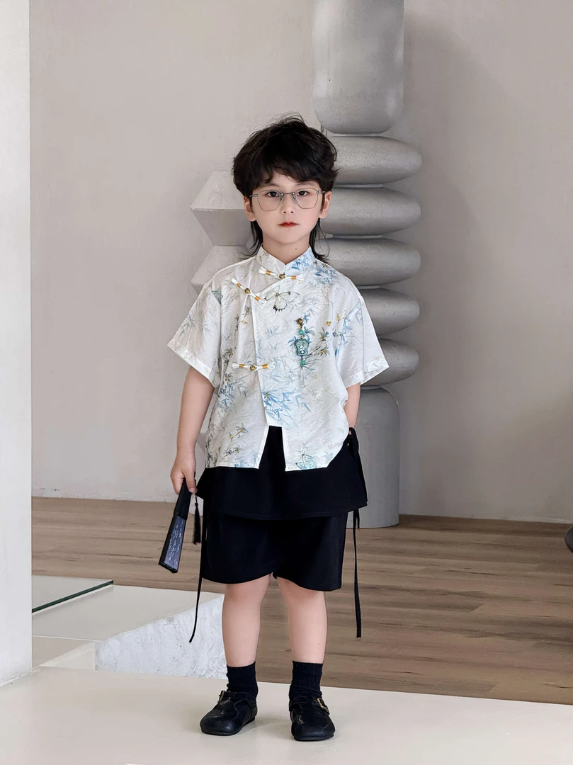 2025上新季时尚潮流百搭新款衬衫流连戏蝶白色衬衫高定系列25425