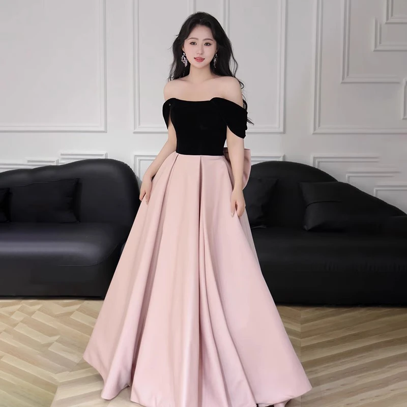 特大码胖mm晚礼服胖妹妹显瘦成人礼遮肚高级感200斤加肥加大女孩