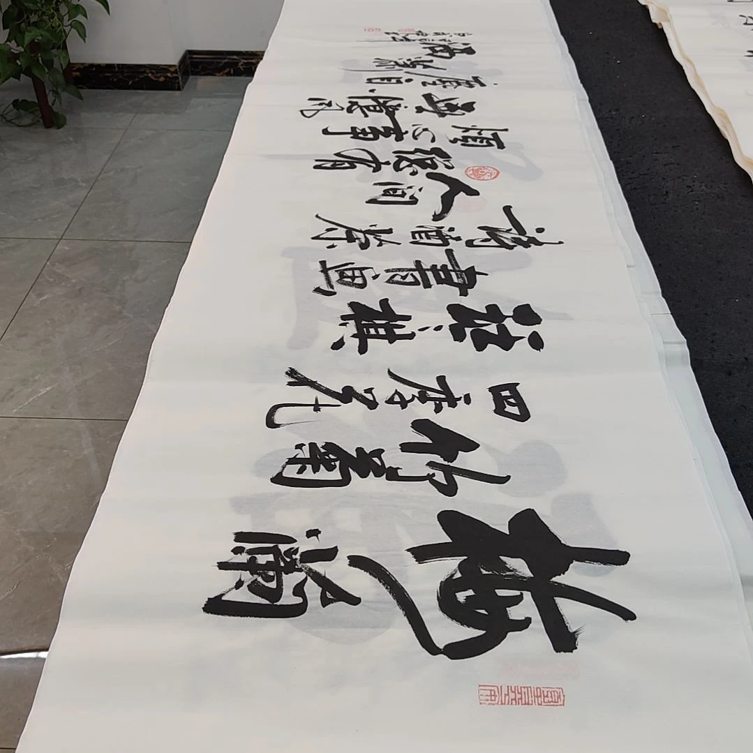 白武坤白老师作品一副