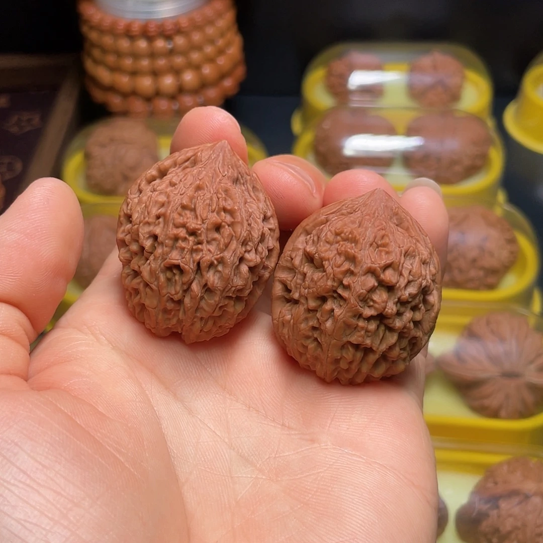 文玩核桃吊坠35尺大蒜头