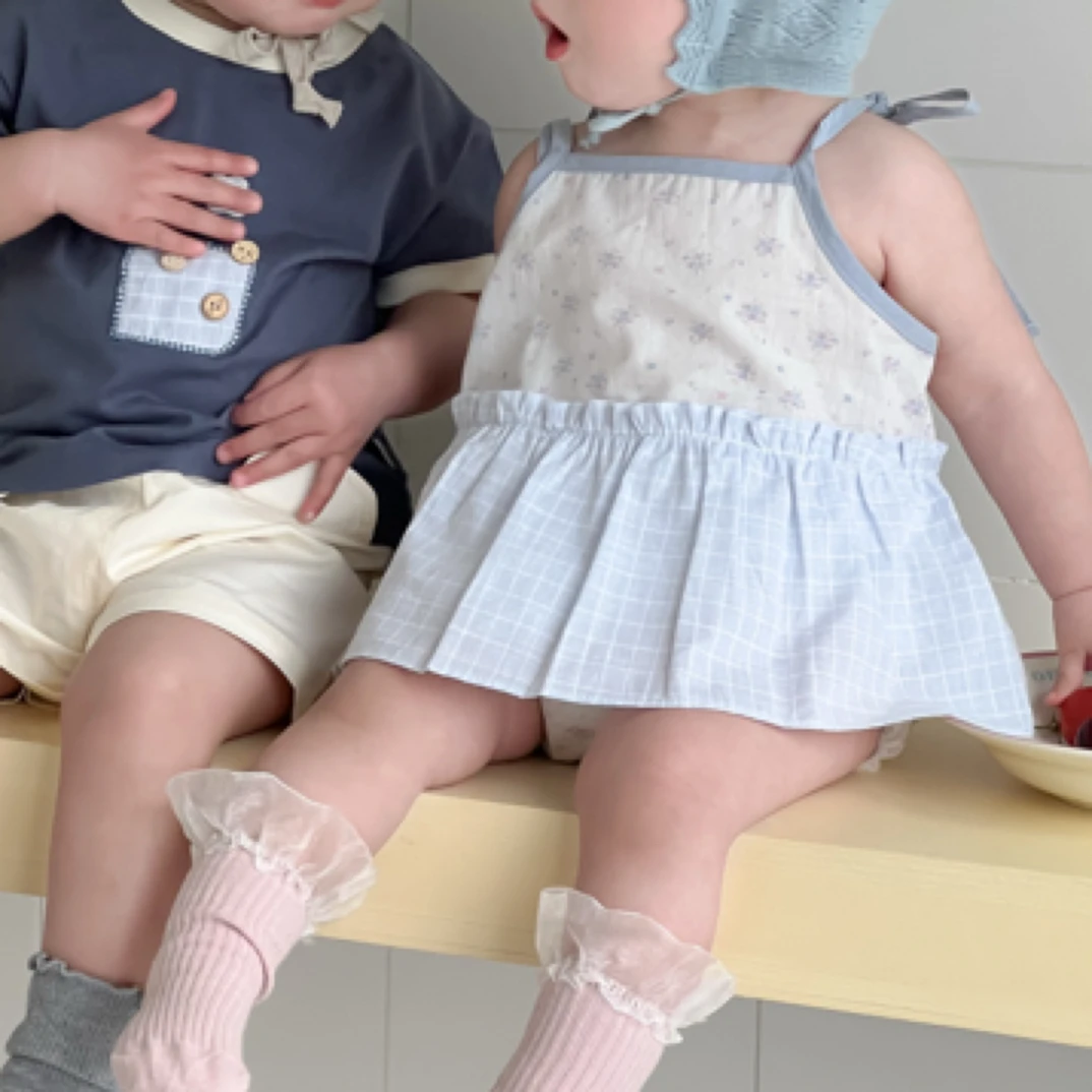 宝宝衣服，默认微瑕 （no退no换，直播间展示为准）女宝甜美