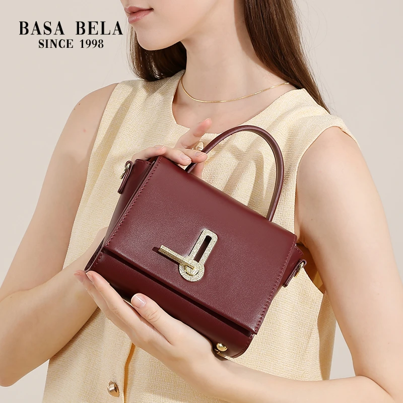 BASA BELA/芭莎貝拉欧美时尚斜挎包女士包韩版女士小方包