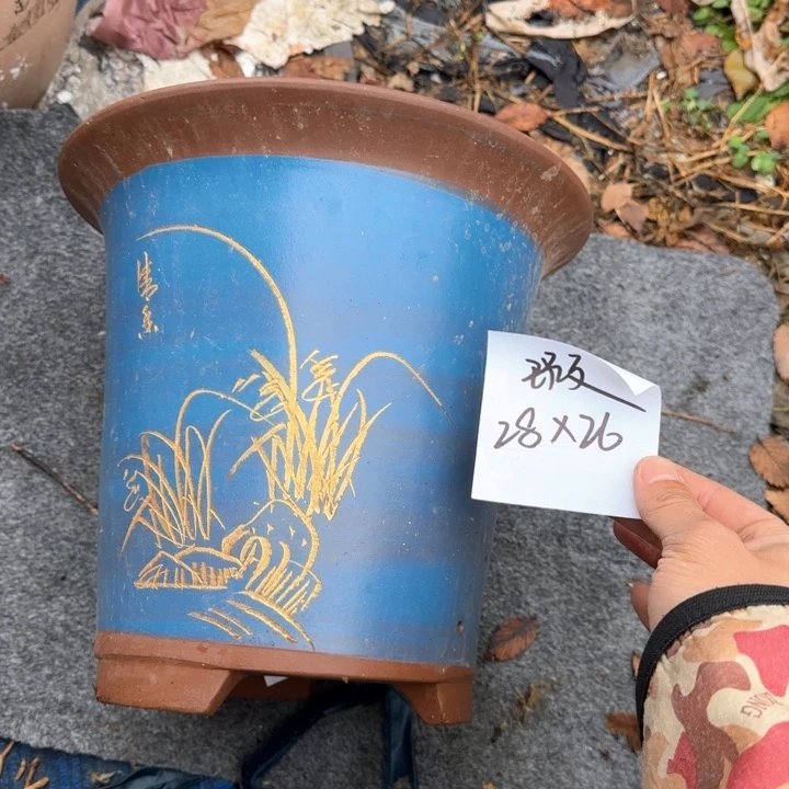 紫砂花盆特价清仓