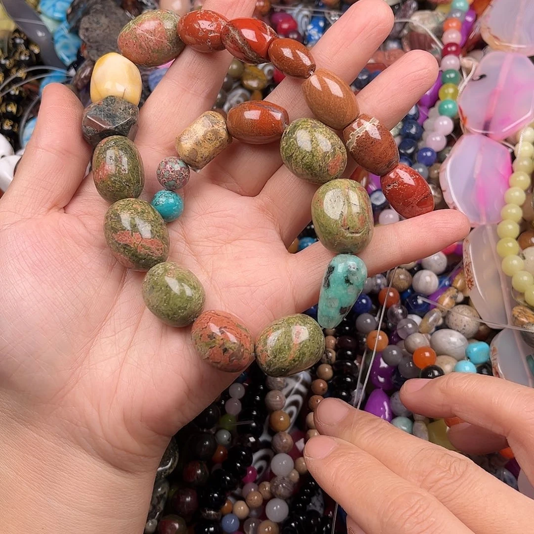 未镶嵌玛瑙/玉髓珠宝半成品