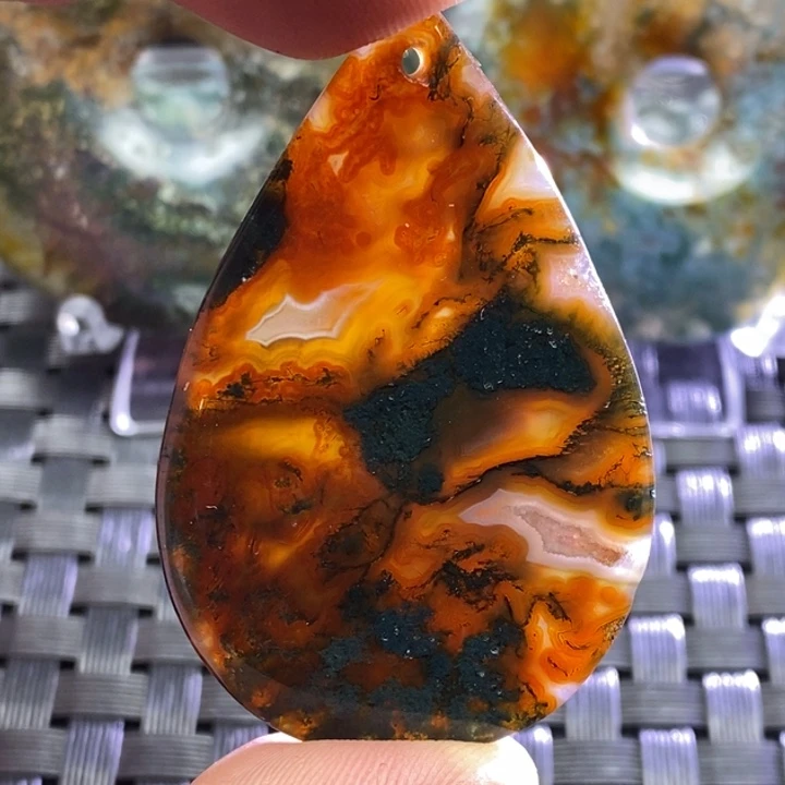 玛瑙/玉髓吊坠未镶嵌