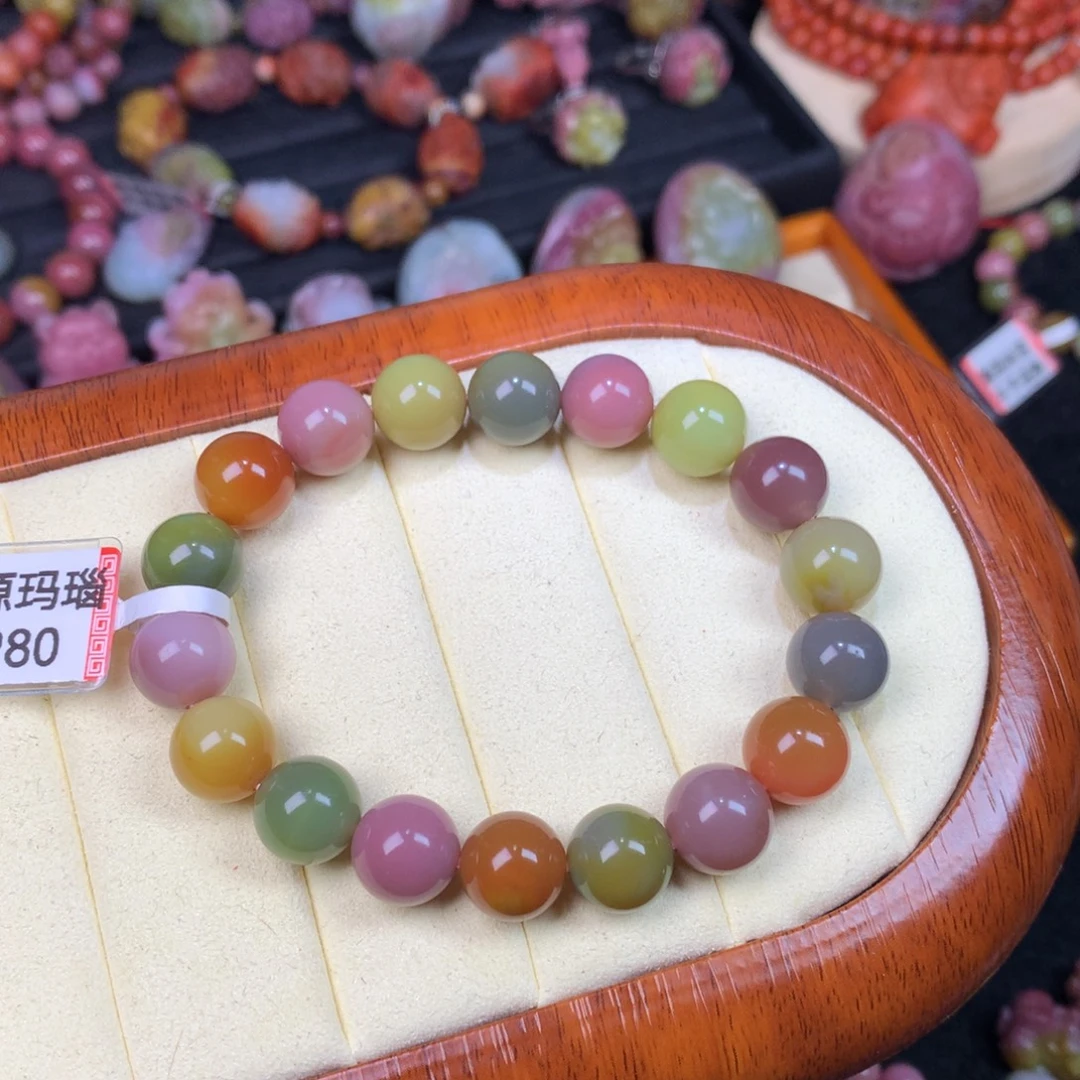 玛瑙/玉髓未镶嵌手链