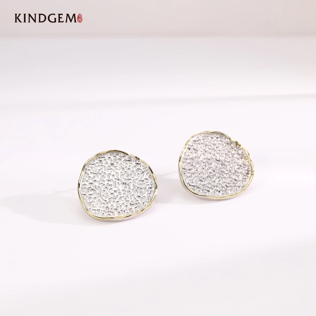 925银耳饰 BT64XYBS-20834 小众气质轻奢简约高级感纹理时尚耳环