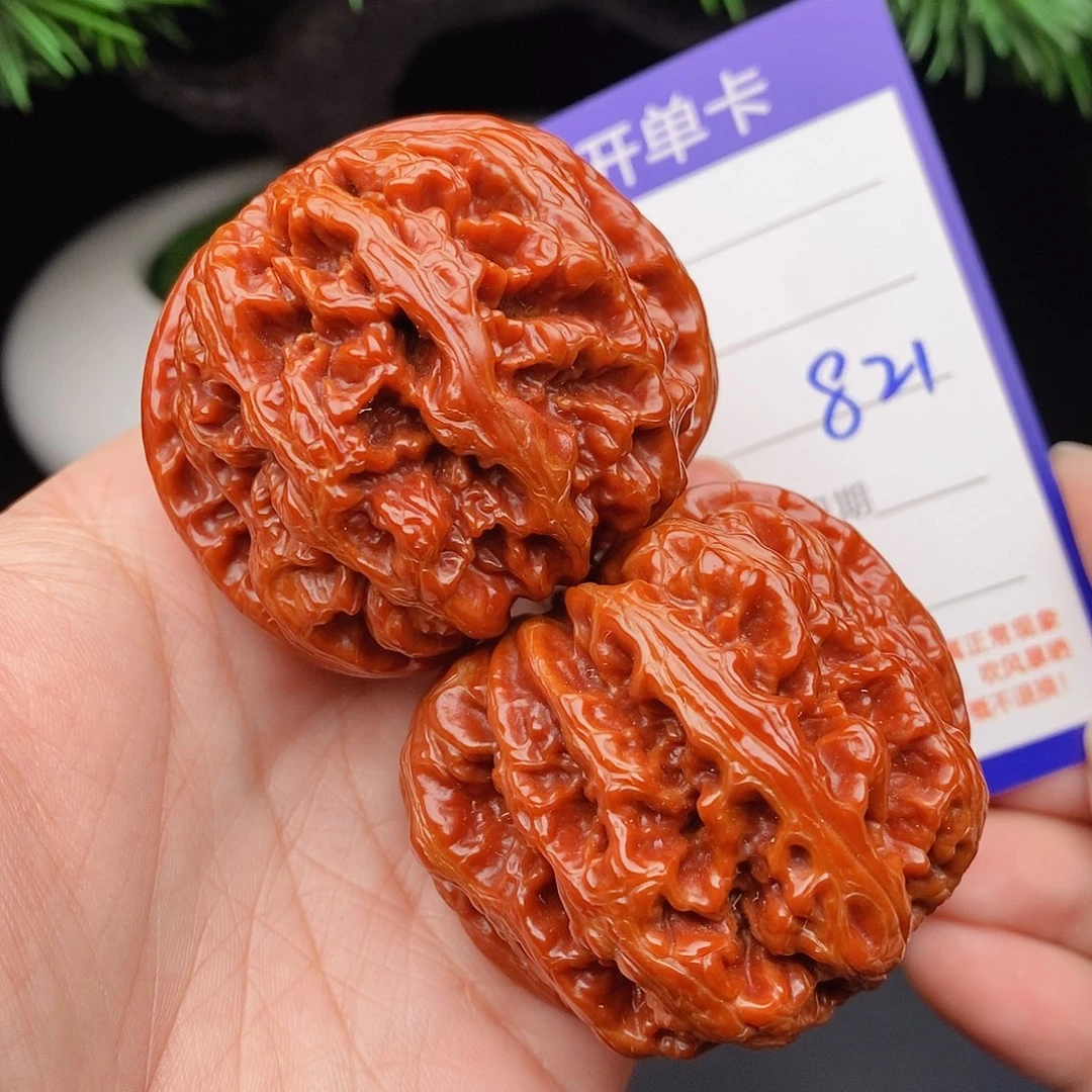 文玩核桃把件49粗筋821