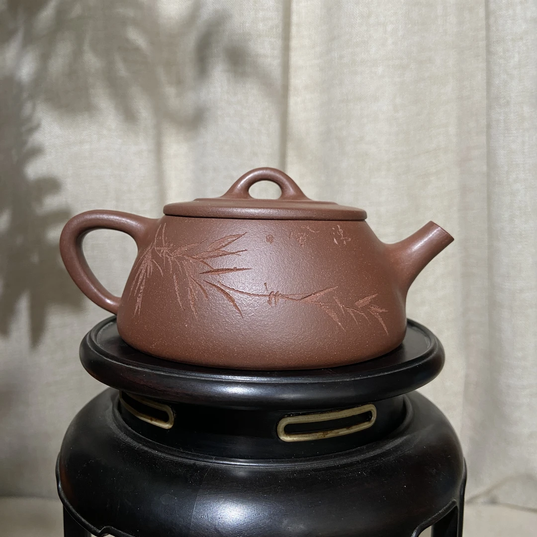 宜兴手工紫砂陶 茶壶GS3224-3