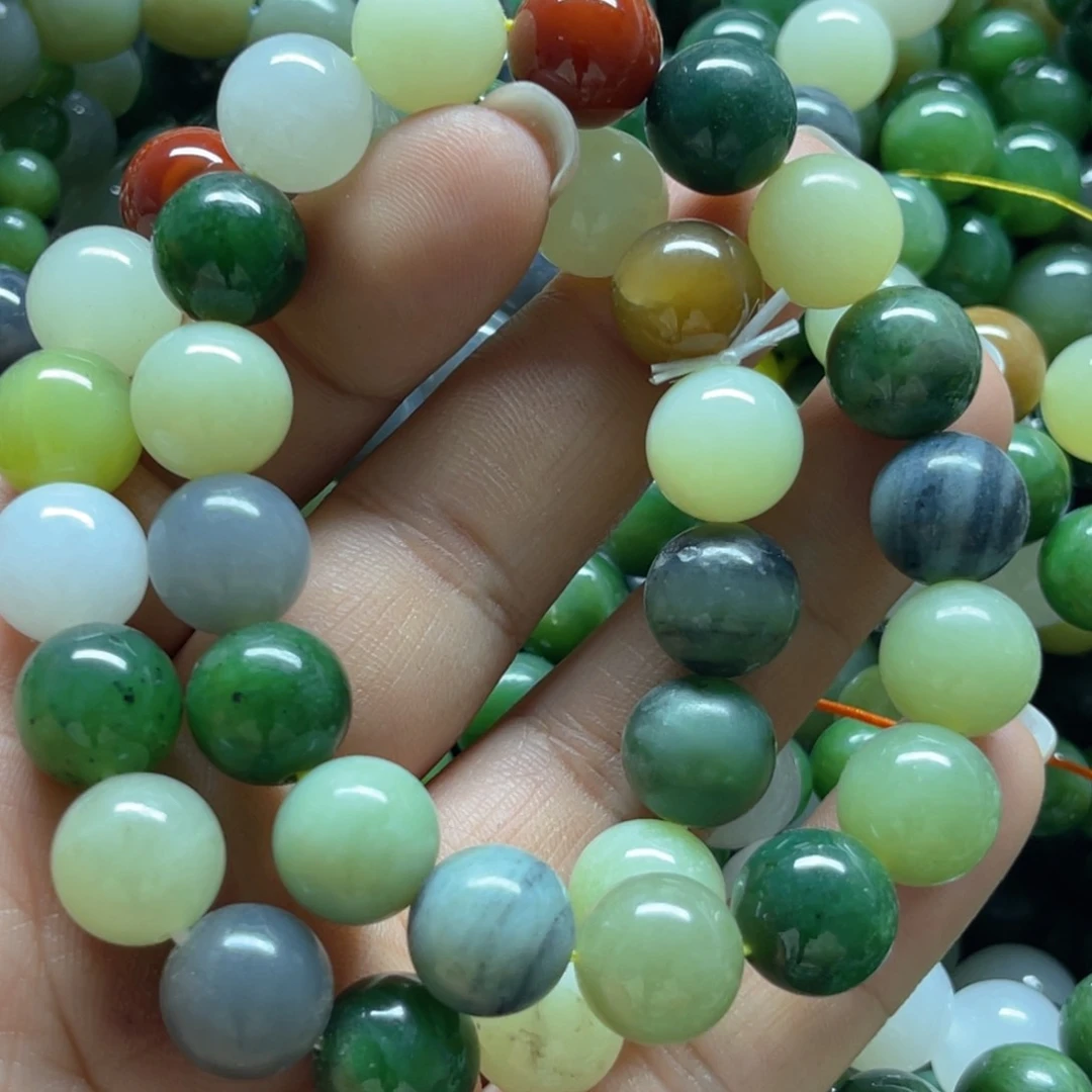 和田玉手链未镶嵌多样性