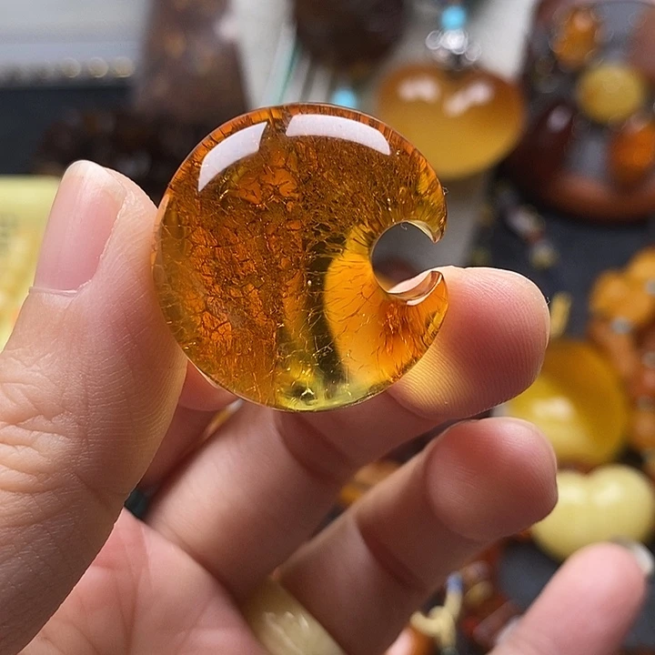 琥珀未镶嵌裸石琥珀蜜蜡