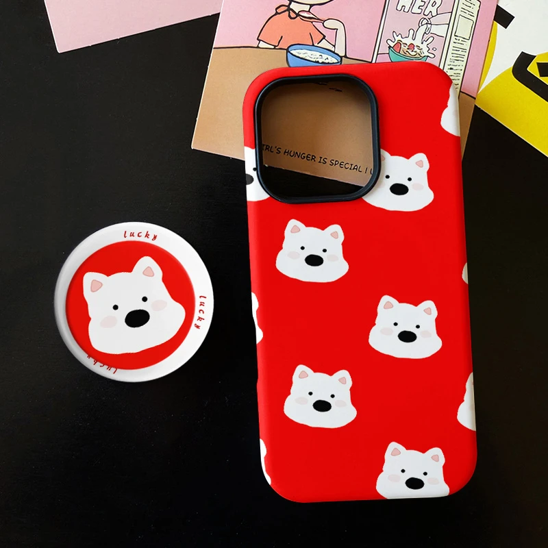 满屏西高地菲林二合一适用苹果17/16promax手机壳15/14保护套13