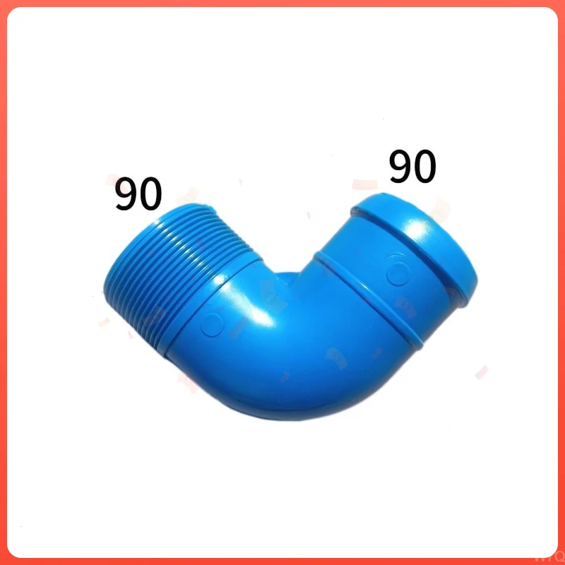 弯头水阀门连接软农用弯头黑色弯头软管滴灌管道配件主承插主带