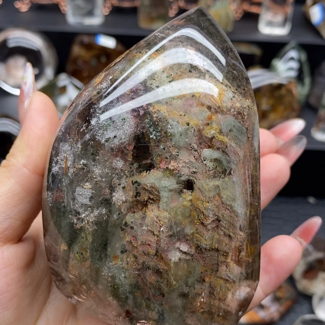 水晶珠宝半成品未镶嵌