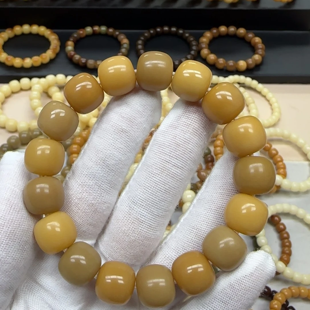 手串菩提根/象牙果13*14 鬼工 8-10年