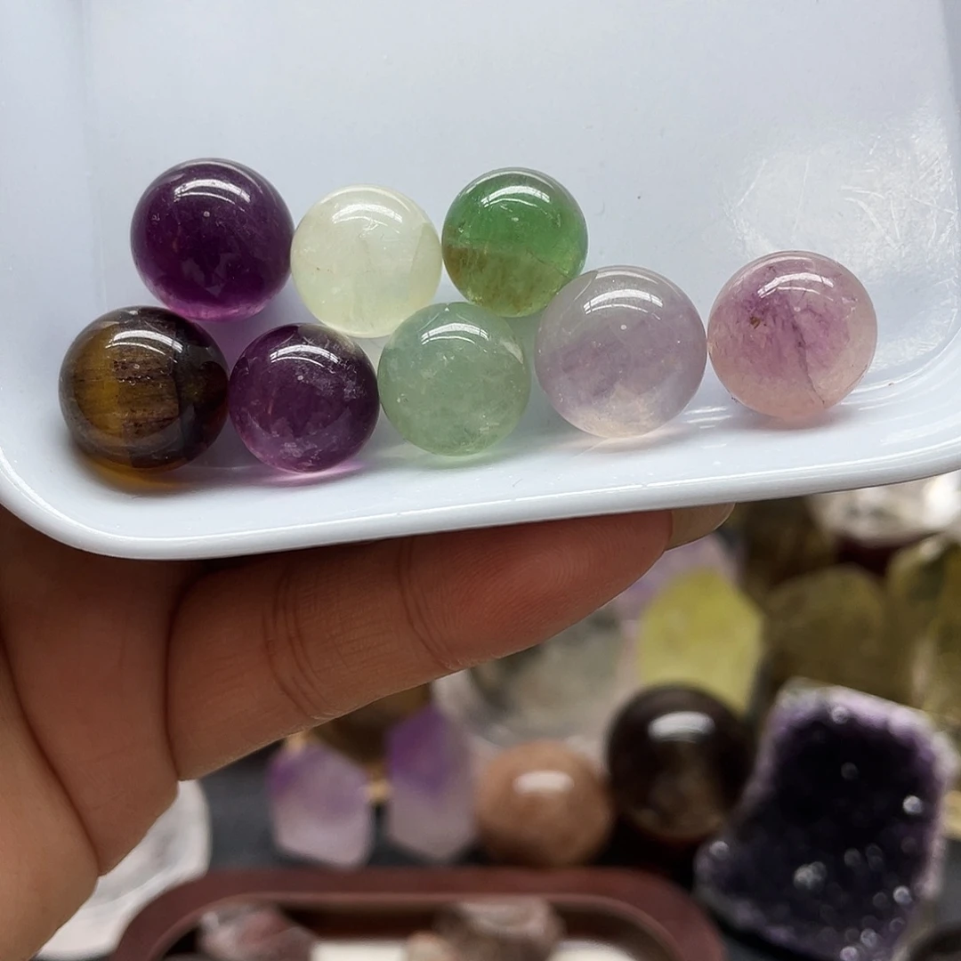 未镶嵌水晶珠宝半成品51莹石