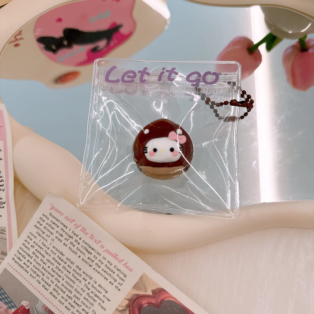 hello kitty捏捏乐手工硅胶解压慢回弹潮玩挂件【全店满29米包邮】