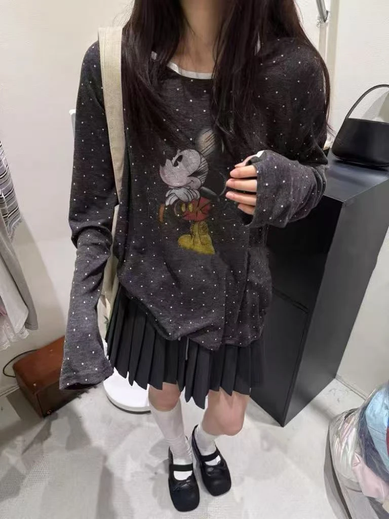 【P】200-400复合链接休闲百搭打底防晒上衣网红时尚宽松春夏套头