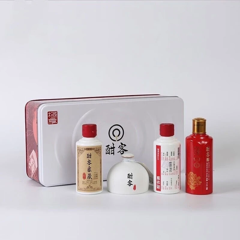 酣客有为酣客极享礼盒小酒 100ml*4瓶 53度 收藏摆柜送礼53%Vol