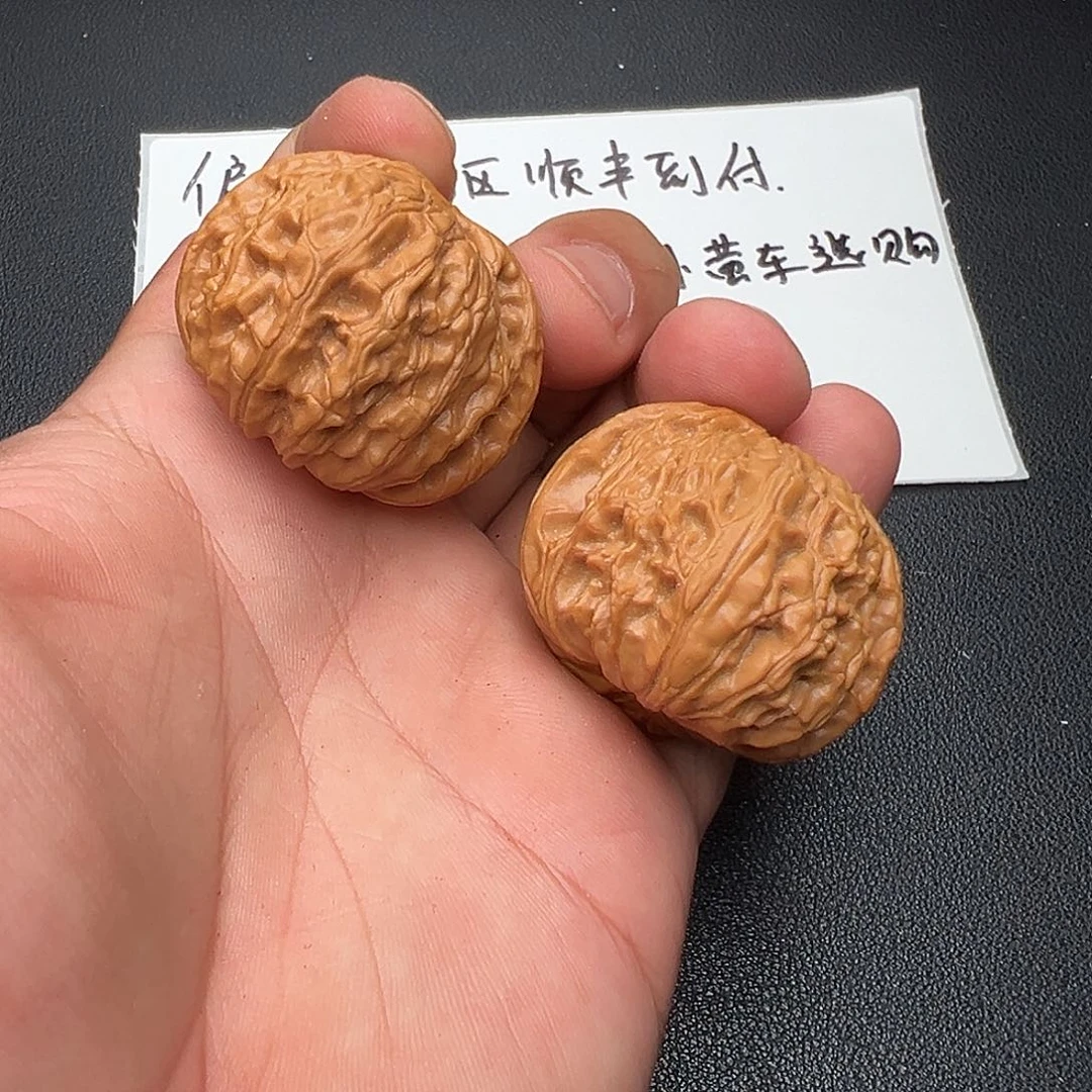 核桃手串/手链A33闷白40尺精修打底