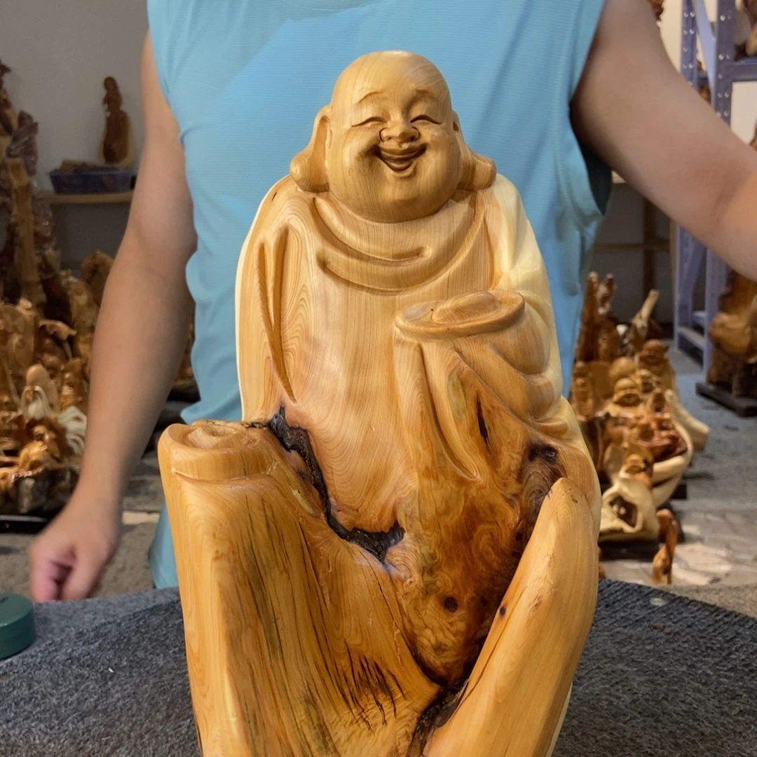 柏木（崖柏）太行崖柏根雕摆件