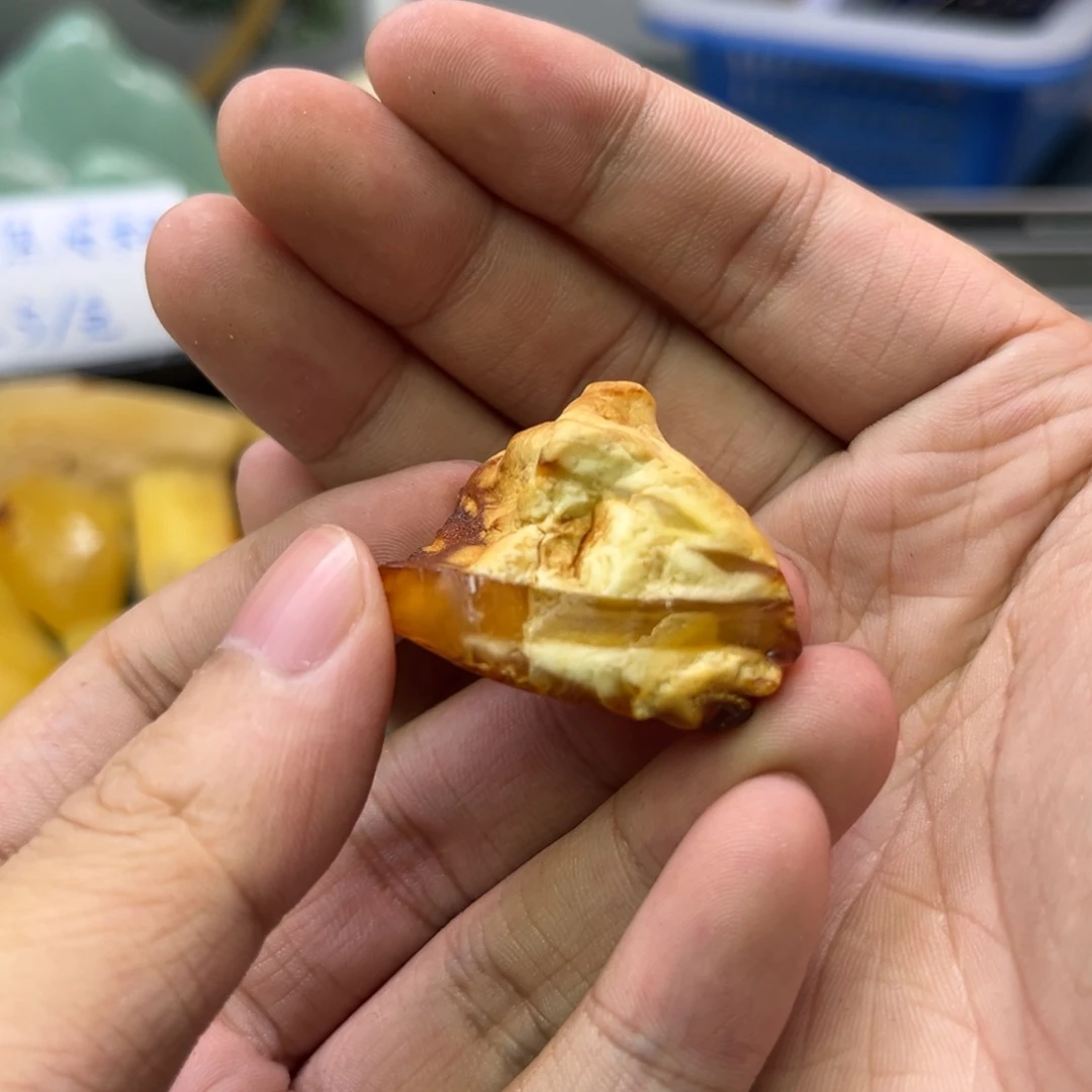 定制琥珀未镶嵌蜜蜡原石不退不换