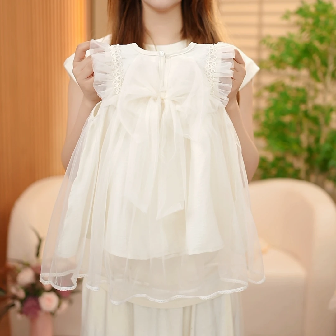 2025夏季新款时尚甜美女小童连衣裙-C25018