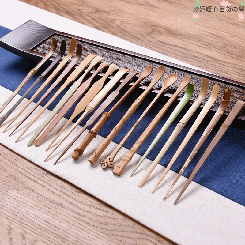 茶拨竹制茶扒茶匙茶勺通壶嘴茶针纯手工茶锥茶具配件茶道