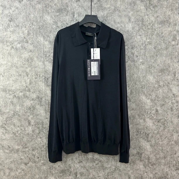 未使用 Prada/普拉达 Prada黑色polo长袖