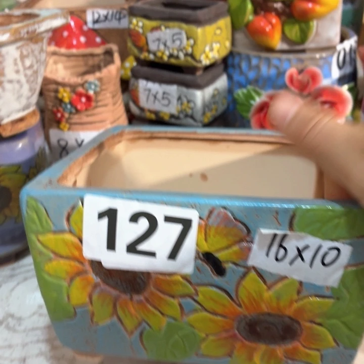 多肉花盆满15包邮