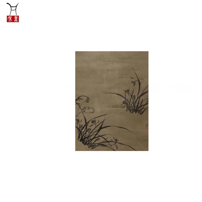 X1026兰草立轴45X98/3.9平尺