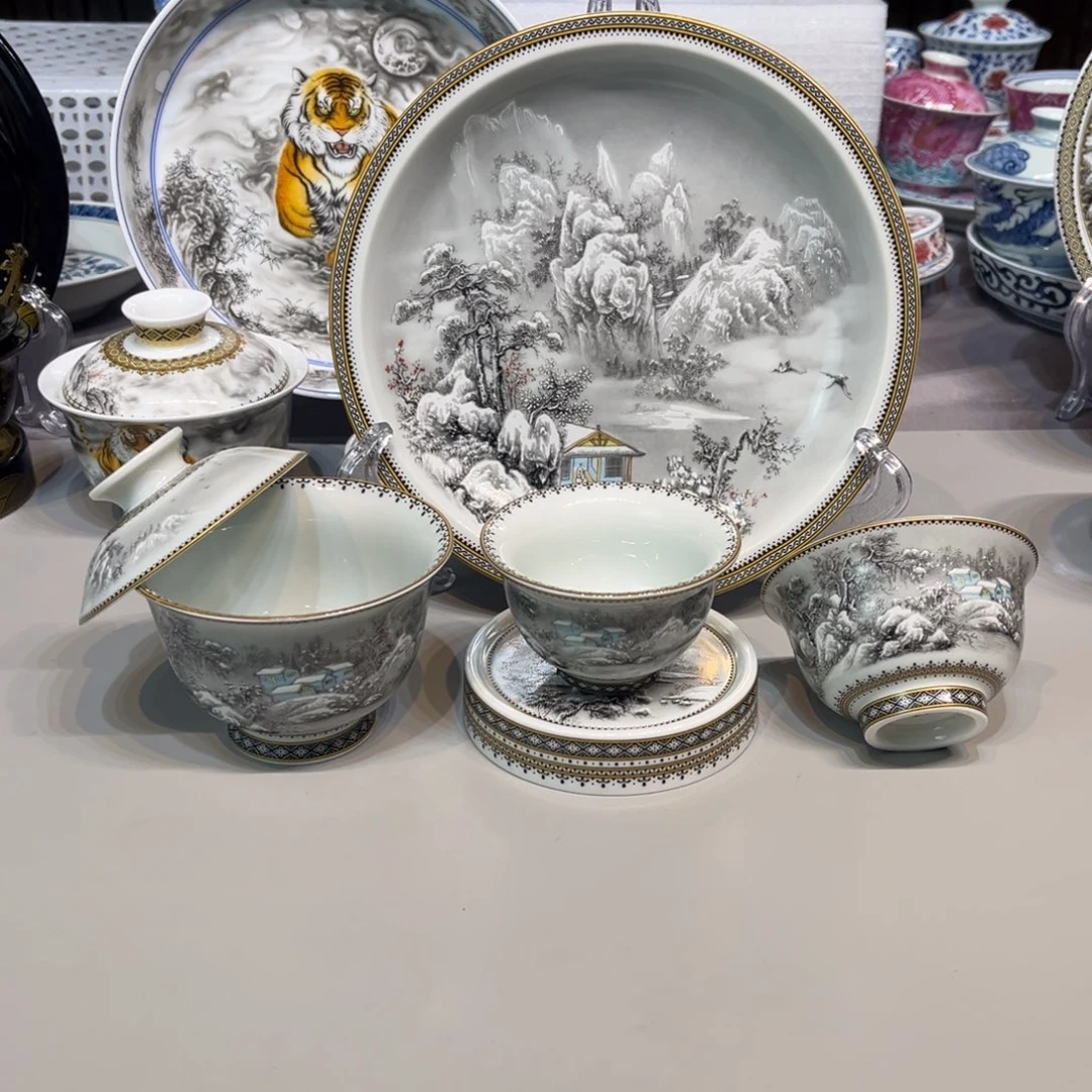 景德镇美术作品欣赏