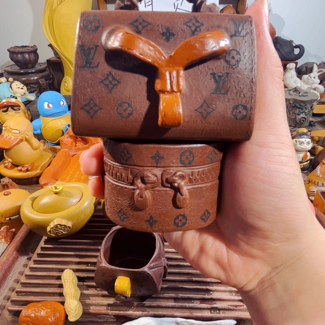 茶壶紫砂尘**忆纯手工制作工艺制作