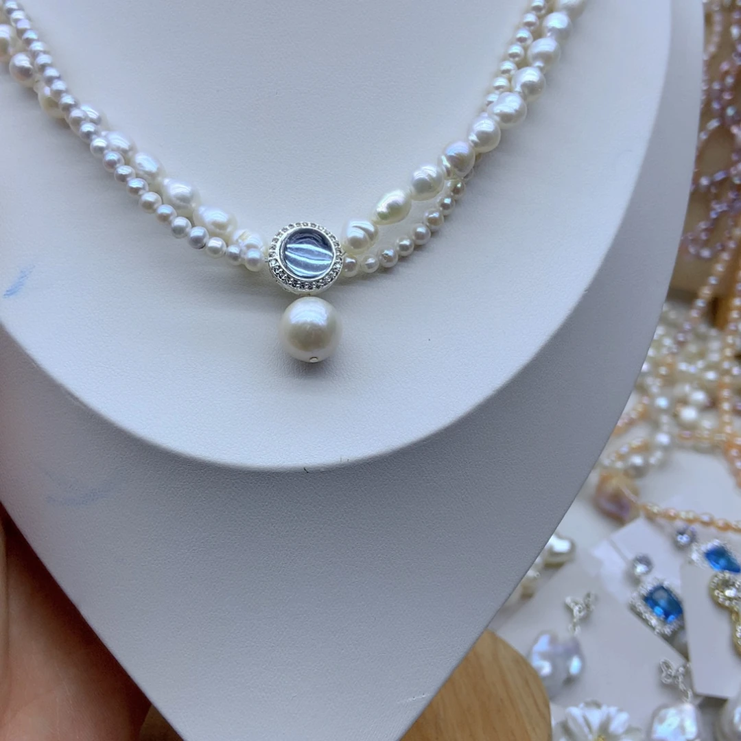 耳饰未镶嵌淡水珍珠