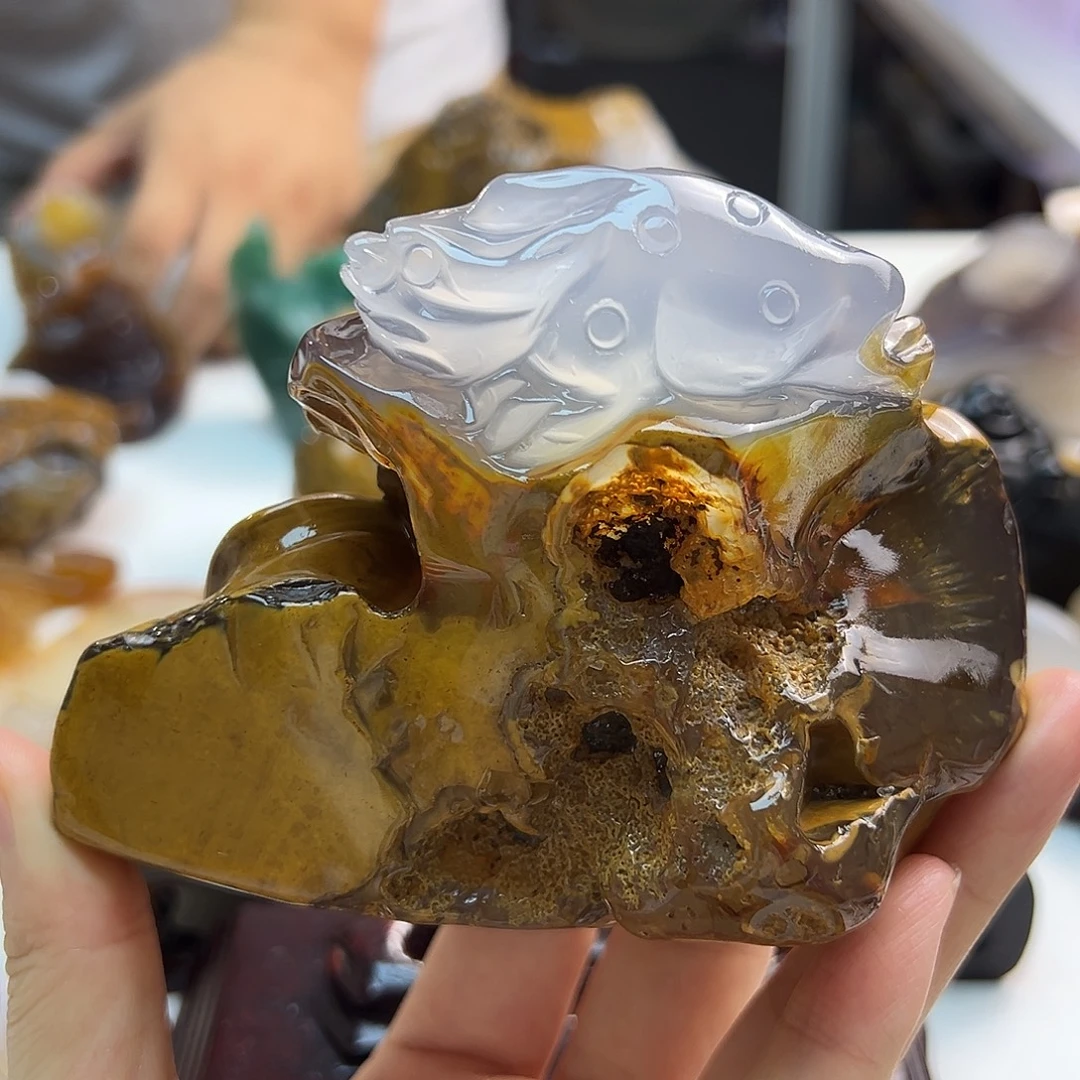 玛瑙/玉髓未镶嵌颈饰