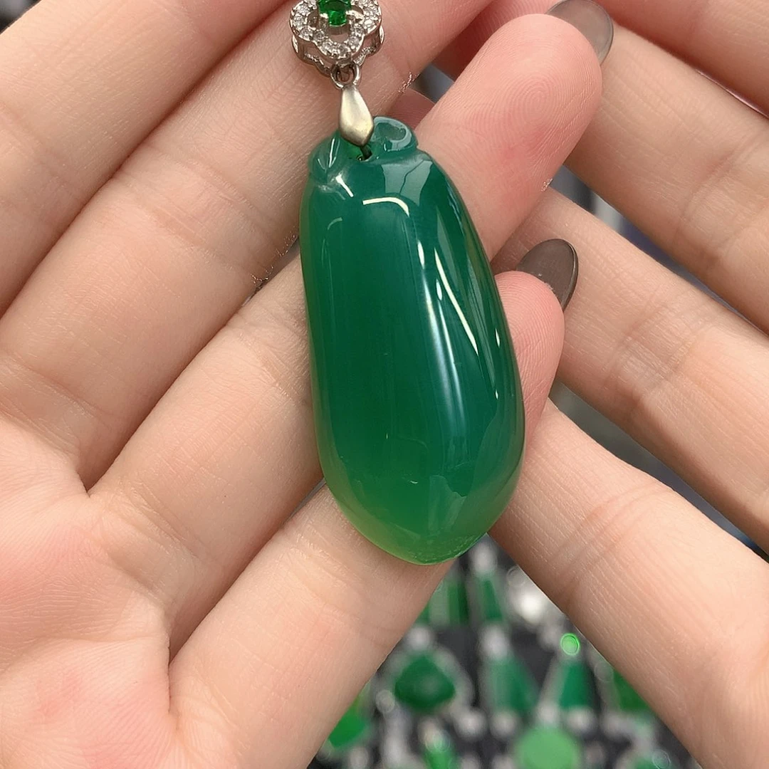 未镶嵌吊坠玛瑙/玉髓