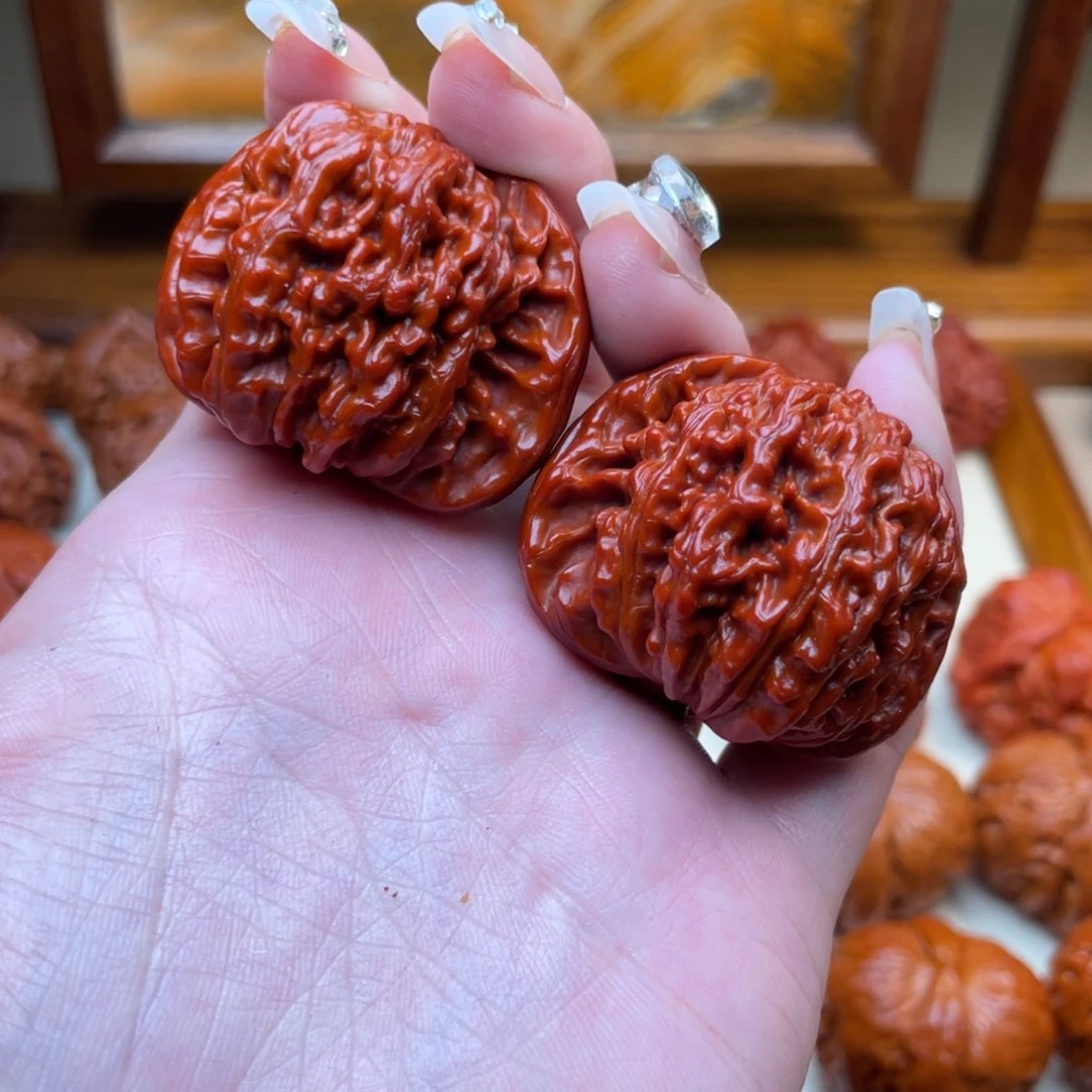 文玩核桃把件四座楼 42