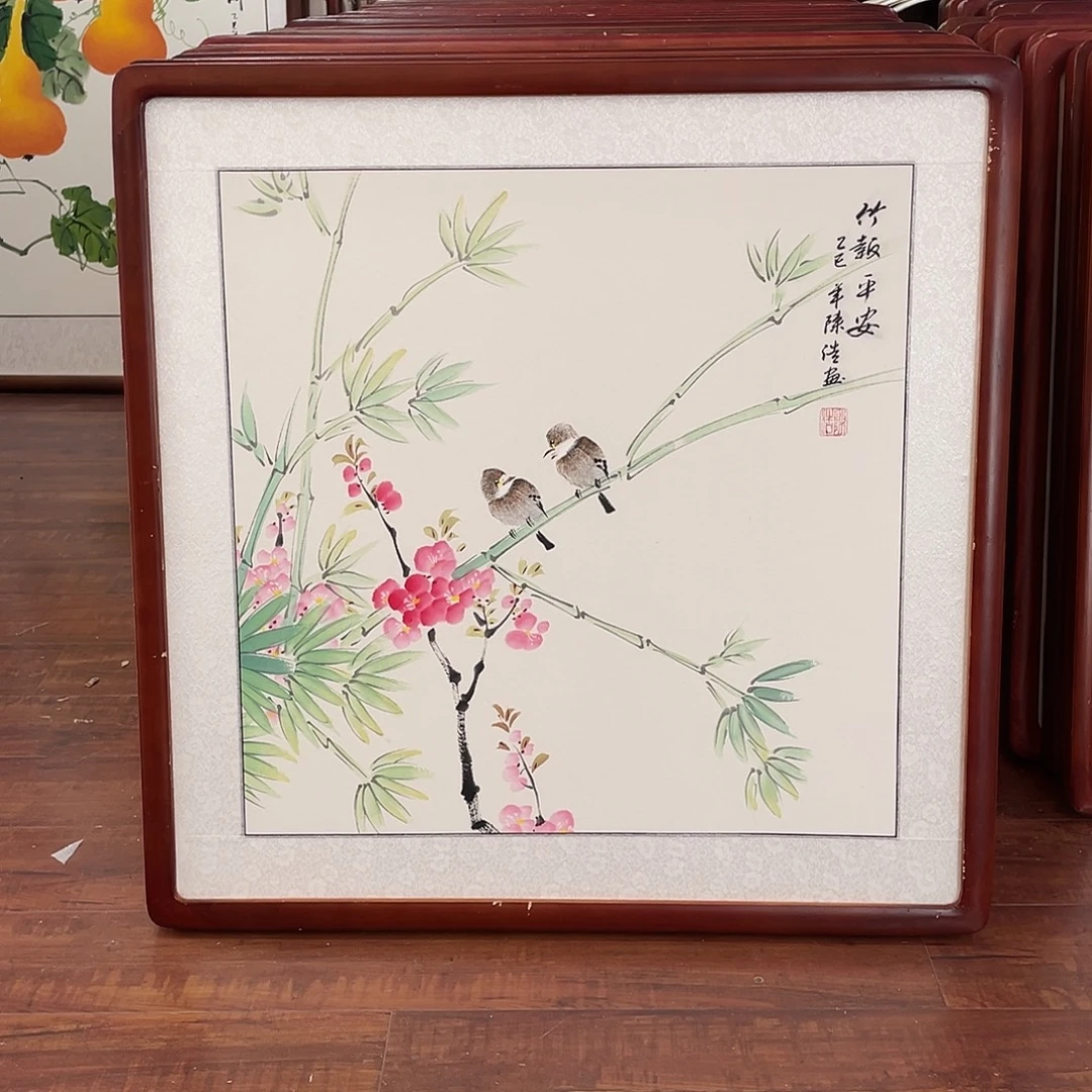 国画带框尺寸63*63厘米