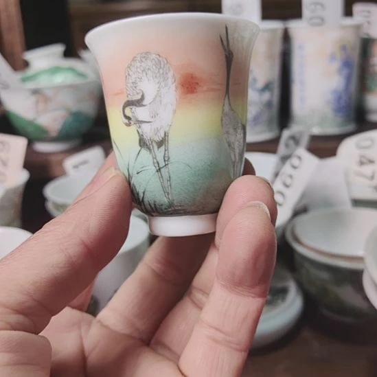 戴玉衡手绘陶瓷杯子