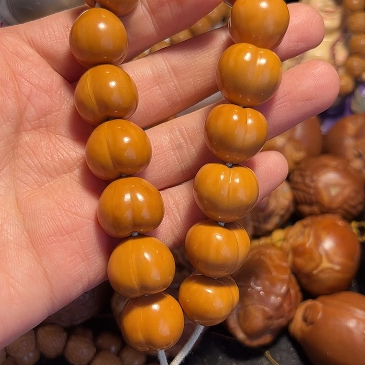 橄榄核手串/手链猴头1.7屁桃