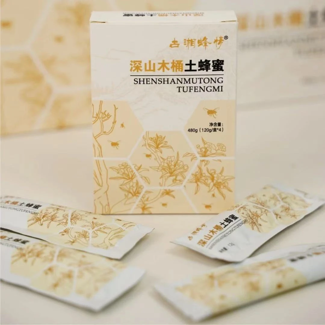 木桶压榨土蜂蜜便携装