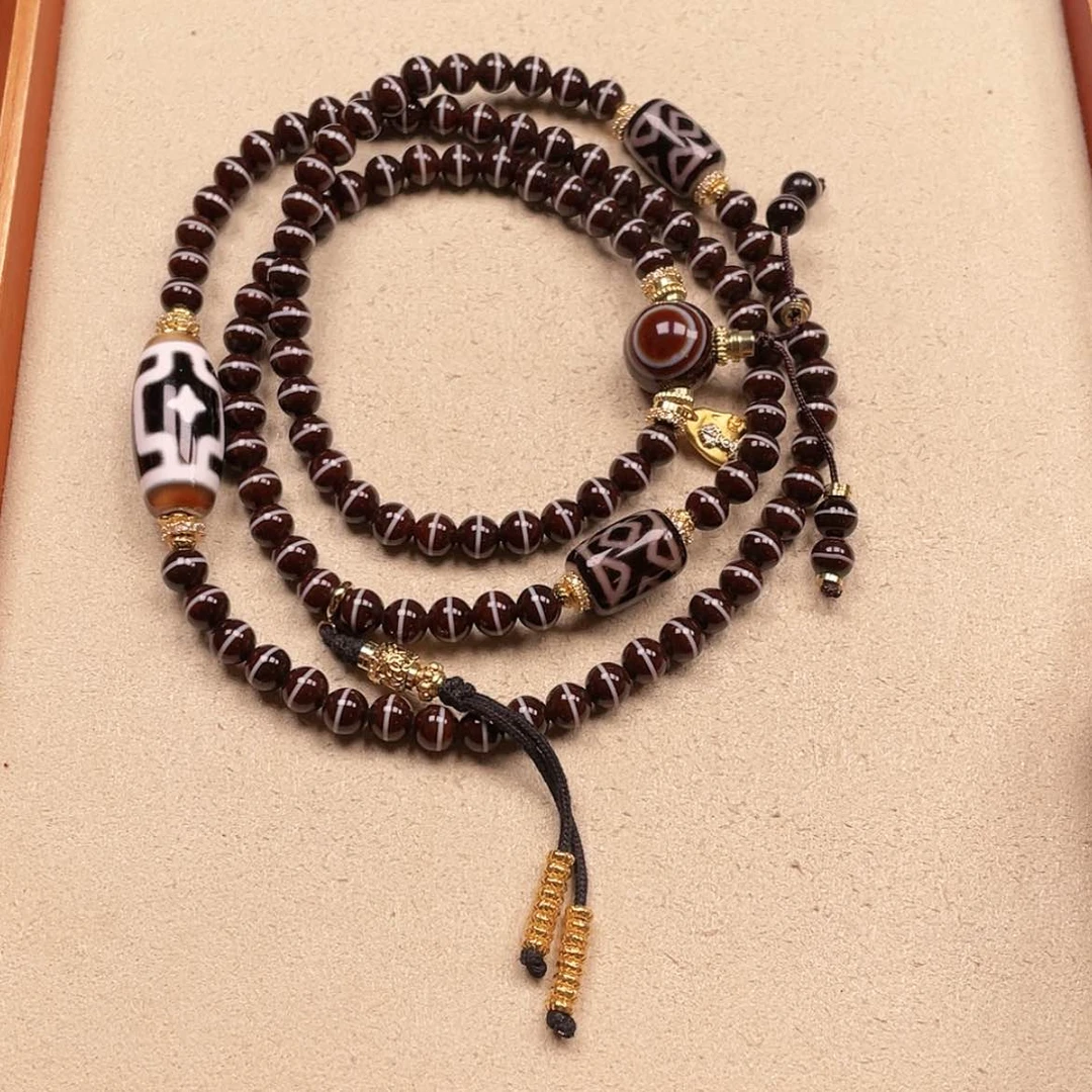 【闪购商品】合金叮当定制款药师珠玛瑙/玉髓