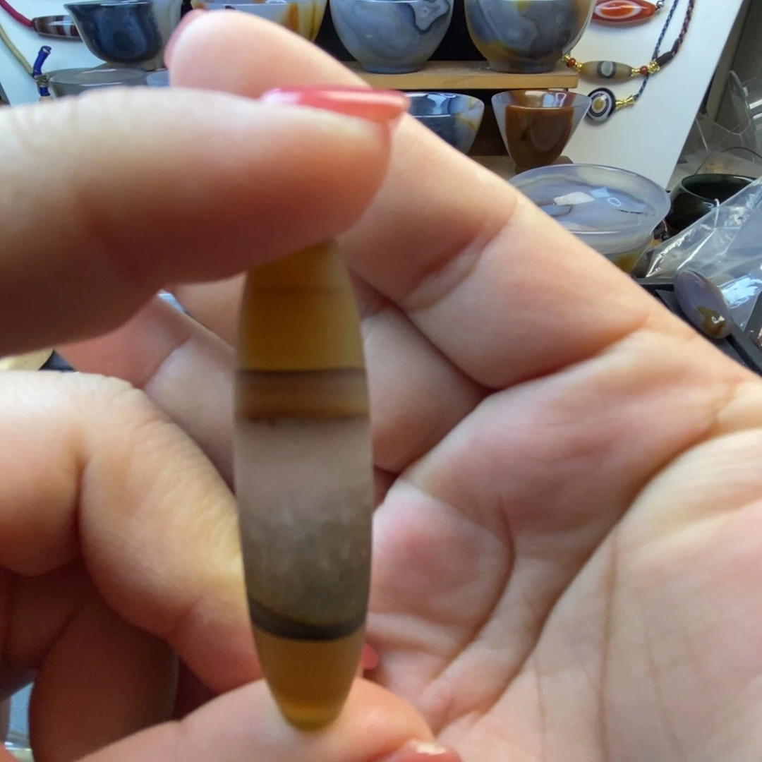 未镶嵌颈饰玛瑙/玉髓锁骨珠