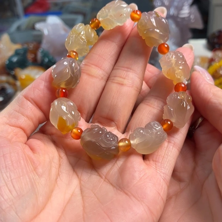 未镶嵌吊坠(不含链)玛瑙/玉髓