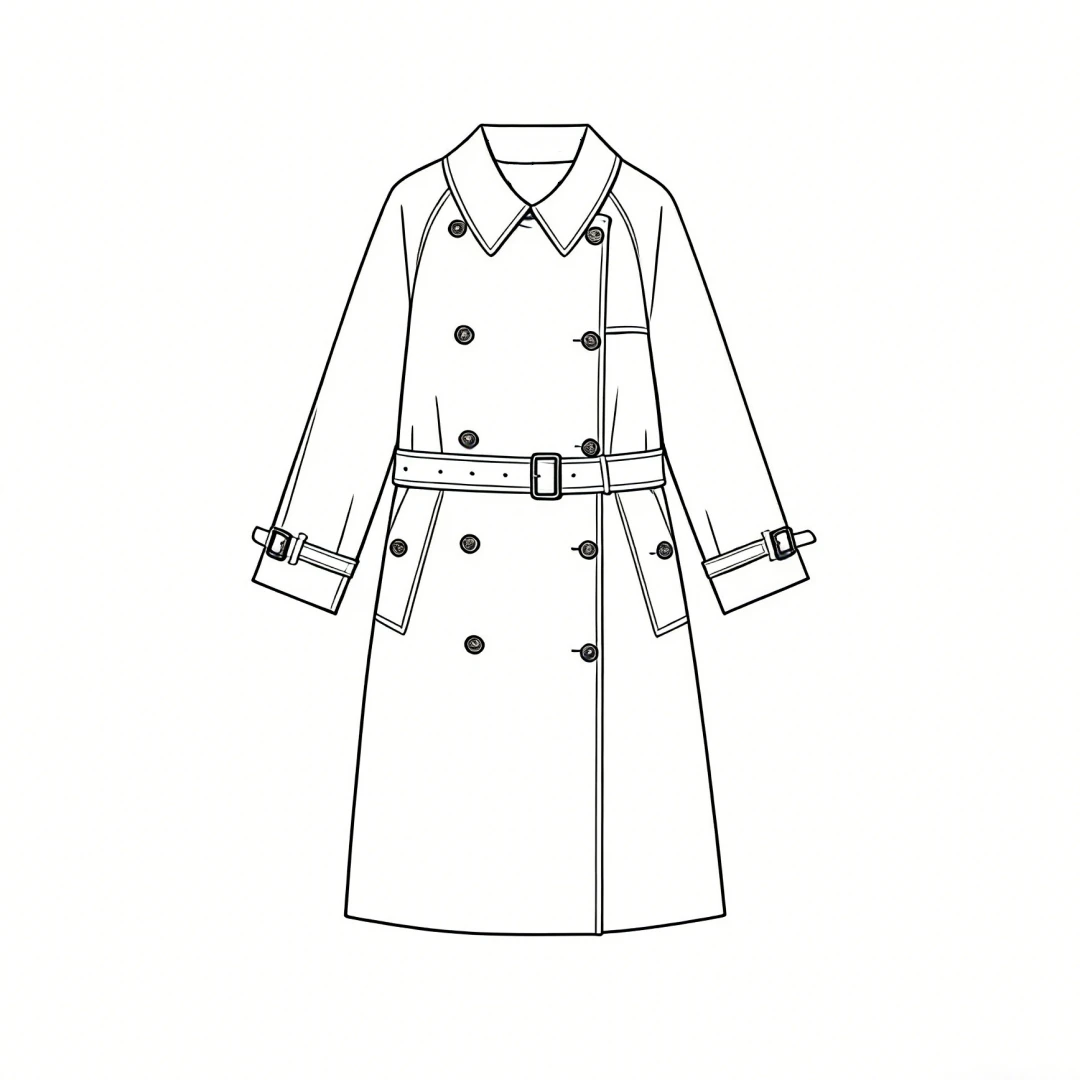 【Montendre】秋冬新款 L 明星同款法式高智英伦风中长款风衣外套女